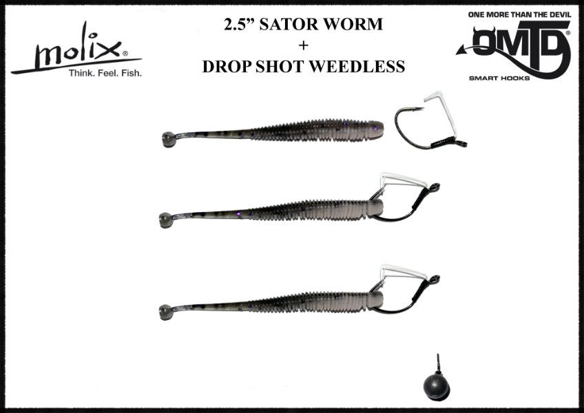 sator drop shot rig