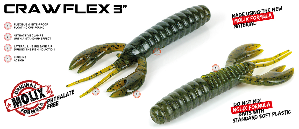 Craw Flex 3 - Molix