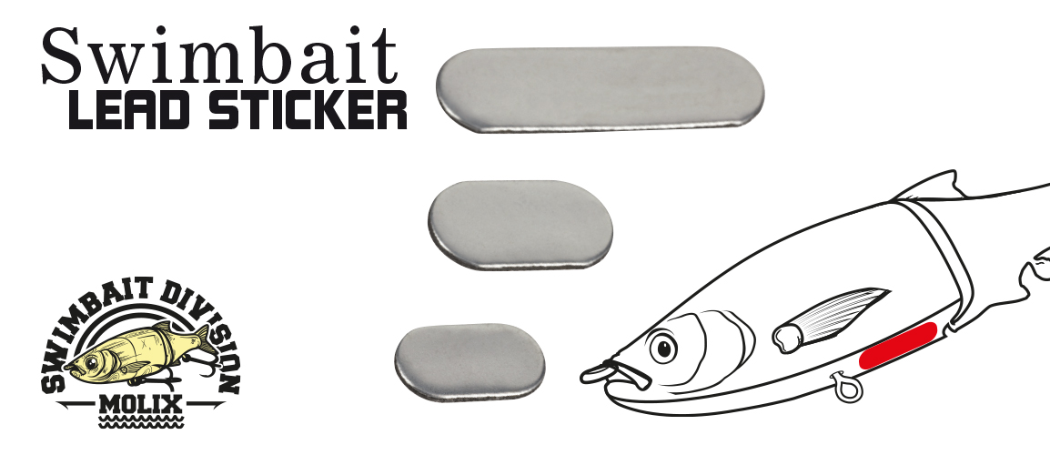Swimbait Lead Stickers